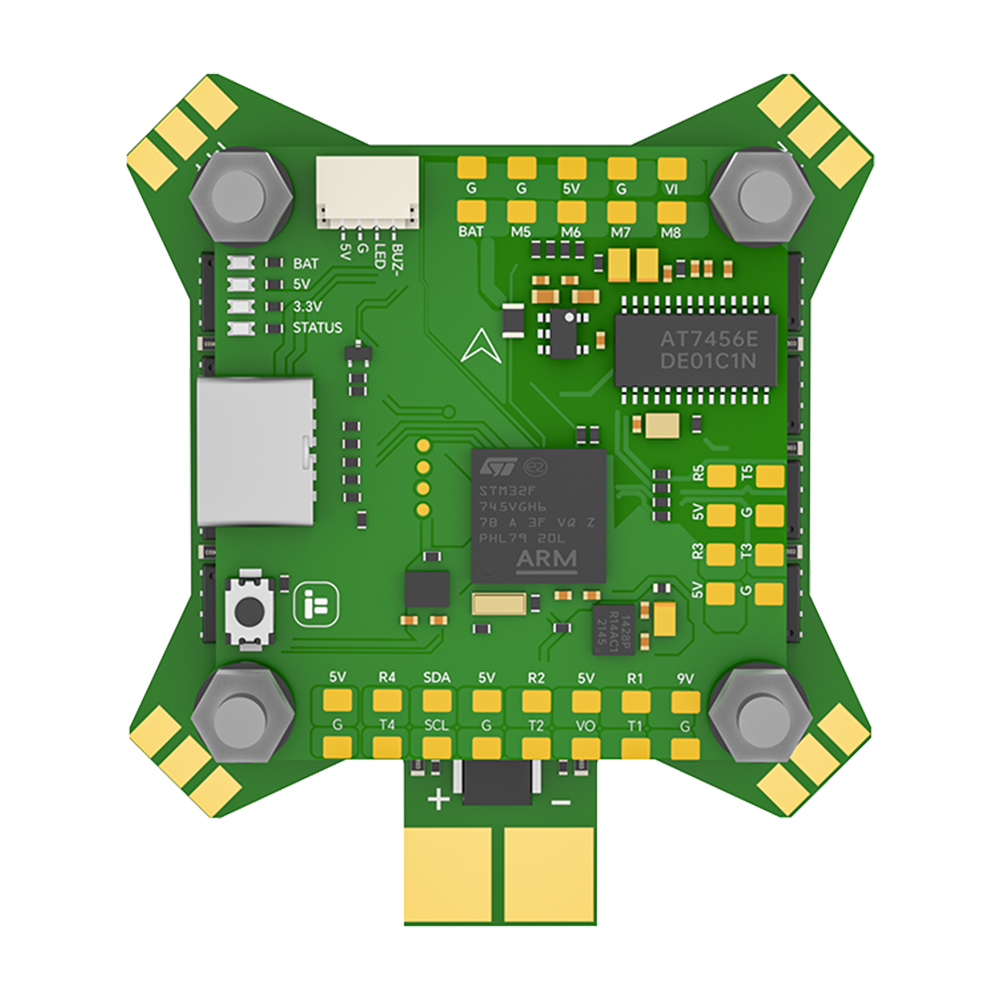 iFlight-BLITZ-F745-Flugsteuerung-305305mm-E55-55A-BLHeli_32-32Bits-4In1-Brushless-ESC-Stack-fuumlr-F-2018038-6